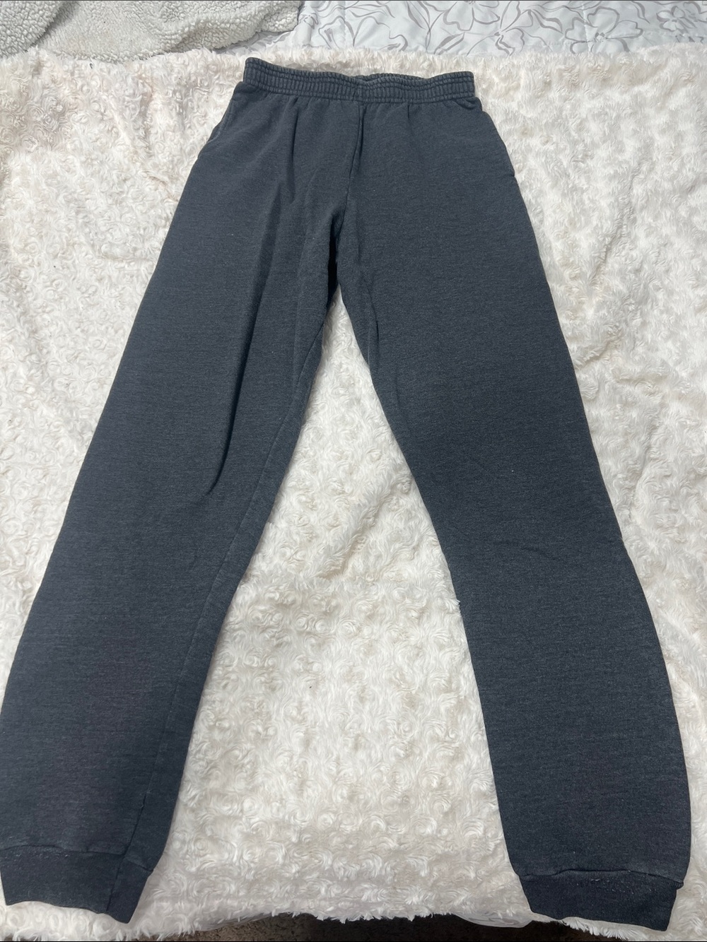 Kids Hanes Gray Sweatpants